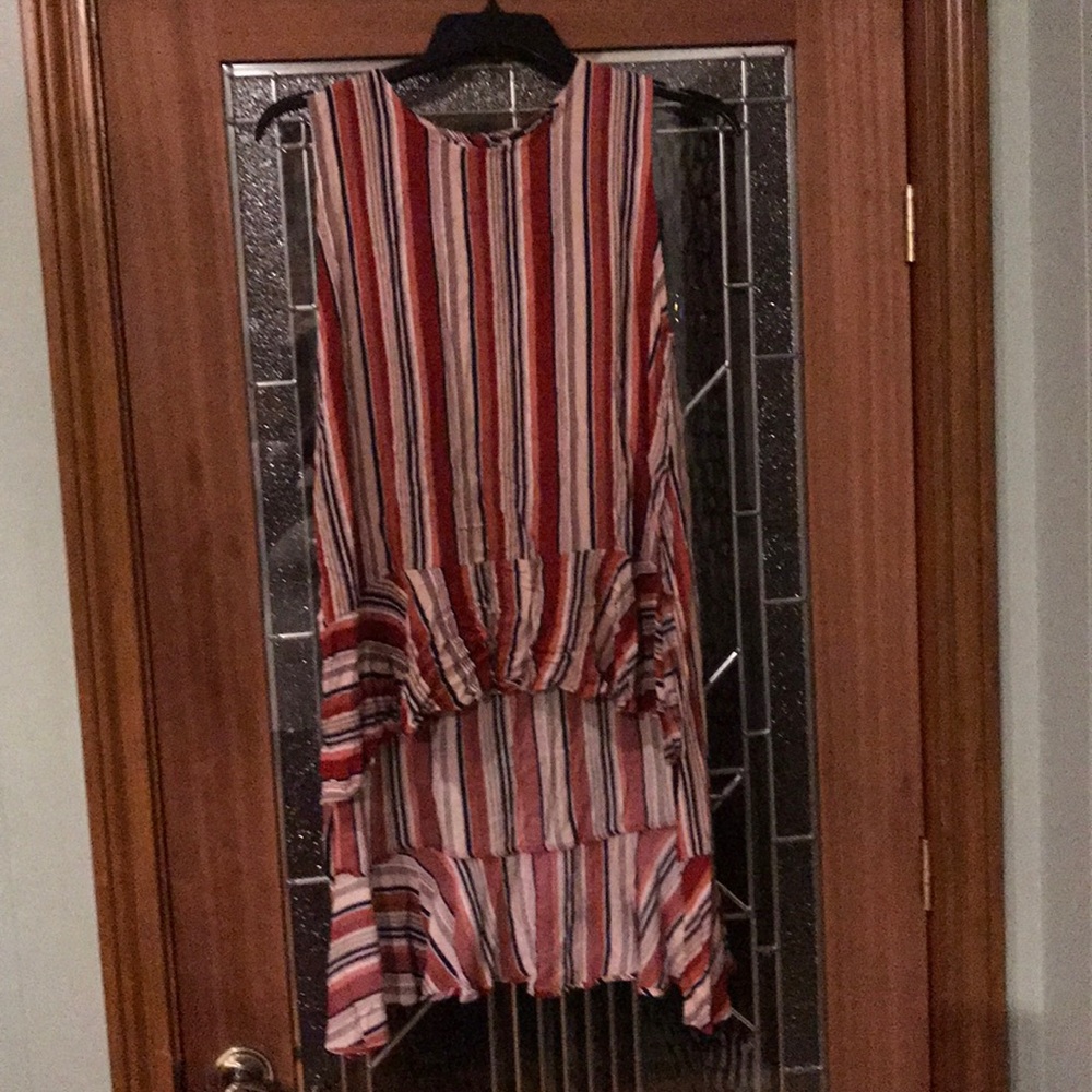 Annabelle fall color striped top